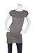 LAmade Women's Long Cap Sleeve Crew Neck Tee