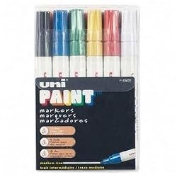 Sanford 63631 Sanford Uni-paint Marker, Medium Point, Assorted
