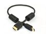 Advanced 1.5ft 1.3a HDMI Cable, Supports up to 1080p or 1600p