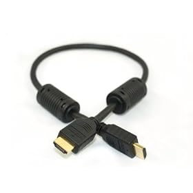 Advanced 1.5ft 1.3a HDMI Cable, Supports up to 1080p or 1600p (WITHOUT the need of a booster), Supports 2560 x 1600 resolutions used with the WQXGA cinema standard, Supports 