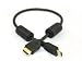 Advanced 1.5ft 1.3a HDMI Cable, Supports up to 1080p or 1600p (WITHOUT the need of a booster), Supports 2560 x 1600 resolutions used with the WQXGA cinema standard, Supports Deep Color Feature, Maximum TMDS bandwidth: 10.2 GigaBit/sec, Support for 120Hz, is fully HDCP compliant, Certified for compatibility with Sony PlayStation 3, Dolby TrueHD, DTS-HD Master Audio, Blue-Ray HD DVD, and HD-DVD, Outperforms all more expensive retail boxed cables - guaranteed or your money back!