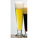 Bormioli Rocco Amadeus 17.25-Ounce Palladio Footed Beer Flute, Set of 4 by Bormioli Rocco