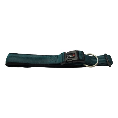 Wolters Cat&Dog Professional Comfort 60465 Halsband 40-45cm x 30mm petrol/schwarz Preisvergleich