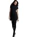 Calvin Klein Jeans Cap-Sleeve Turtleneck Sweater Dress/Tunic
