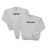 Kid's Grey Military Sweatshirt