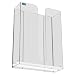 TrippNT 51935 PETG Glider Two Stack Dual Dispensing Paper Towel Holder, Clear