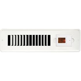 Vent-Miser 91663 Programmable Enery Saving Vent 12-by-2-Inches, White