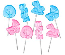 Baby Mix Lollipops Boy Blue [120CT Bag] by Candy Mixes