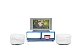 Lundby Småland TV Set with Sitting Cushions