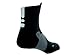 Nike Mens Hyperelite Basketball High Quarter Black/Black/White/White LG (Men's Shoe 8-12, Women's Shoe 10-13)