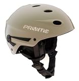 Pryme Vario Snow Helmet XLG / 60-62cm Flat Grey/Tan