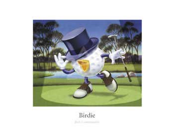 Birdie, Art Poster by Commander