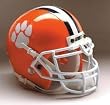 Clemson Tigers Schutt Authentic Full Size Helmet - College Athletics Sports Merchandise