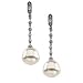 14kt White Gold Paspaley Cultured Pearl and Diamond Earrings