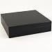 Travel Matte Black Cigar Humidor + Humidifier 15-20 Ct