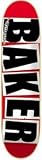 Baker Brand Logo Black Skateboard Deck – 7.88″ x 32″