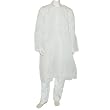 Men Cotton Dress Embroidered Kurta Pajama Size L Chest :44 (chgkp070)