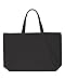 Liberty Bags 8863 Amanda Cotton Canvas Tote (Black)