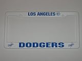 LOS ANGELES DODGERS Team Logo Plastic LICENSE PLATE FRAME