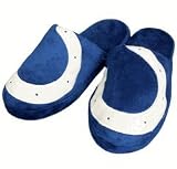 Indianapolis Colts Big Logo Hard Sole plush Slippers size large Mens 11-12