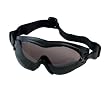 Black SWAT TEC Single Lens Anti-Fog & Scratch Resistant Tactical Goggles