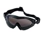 Black SWAT TEC Single Lens Anti-Fog & Scratch Resistant Tactical Goggles