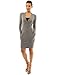 PattyBoutik Women's Deep V Neck Long Sleeve Sweater Dress