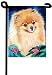 pomeranian2 - Garden Bud Pomeranian Garden Flags
