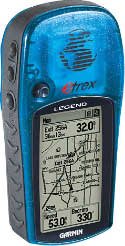 GINETRXLGD02 - eTrex Legend Map, 8 MB, 12 Parallel Channel GPS Receiver