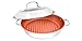 NuWave -Inch Stainless Steel Grill Pan with Lid, 11