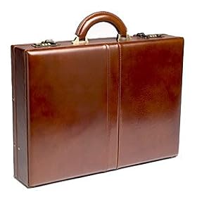 Winn International Top Grain Leather Attache