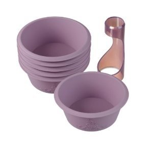 Cupcake 6er Set Cup Cake Förmchen, Silikon Backform, 
