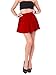 Sexy Plain Vintage Solid Circle Mini Skirt