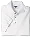 NEW JERZEES - 56-Ounce Jersey Knit Sport Shirt White-L