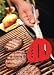 William Bounds Red Silicone Burger Boy Flipper