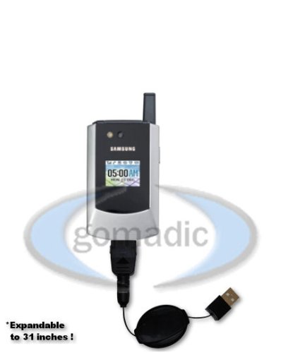 Samsung IP-A790 Car Wall Power Hot Sync Charge USB Compact Kit w/ Tip Exchange - Gomadic Brand