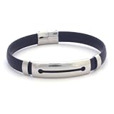 Search : Stainless Steel And Rubber Bracelet