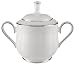 Lenox Hannah Platinum Bone China Sugar Bowl with Lid