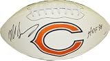 Mike Singletary signed Chicago Bears Logo Football- JSA Hologram