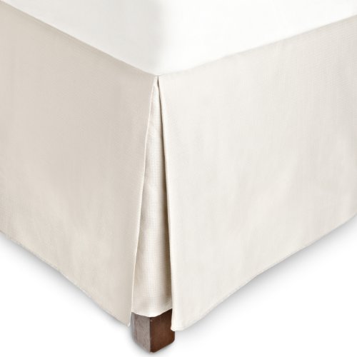 Calvin Klein White Label Small Diamond Queen Bedskirt, Pebble Calvin Klein White Label Small Diamond Queen Bedskirt, Pebble