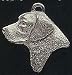 Jewelry : Pewter Labrador (Head) Pin