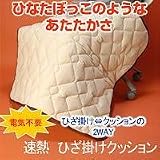 速熱　ひざ掛けクッションの画像