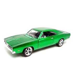 1969 DODGE CHARGER CLASSICS GREEN 1:18 DIECAST MODEL