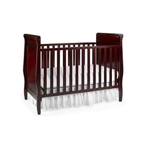 Graco Ashleigh 4 in 1 Classic Crib in Cherry