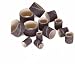 ABRASIVE BANDS NO LAP 1/4" DIAMETER MEDIUM BOX OF 100