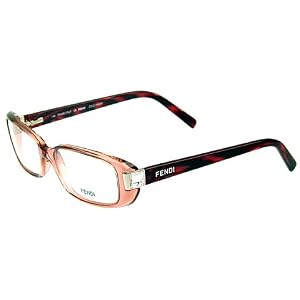Authentic Fendi Eyeglasses 667R PINK HAVANA DEMO LENS 662