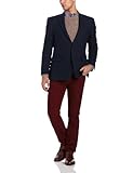 Tommy Hilfiger Men's Two Button Side Vent Shetland Sport Coat