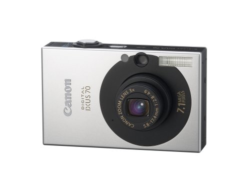 Buy Canon IXUS 70 Digital Camera - Black (7.1MP, 3x Optical Zoom) 2.5" LCD online at Discounted New and Used prices. Delivered to your door with Off-The-Bookshelf.