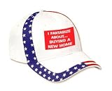 I FANTASIZE ABOUT BUYING A NEW HOME Adult USA Flag Hat / Cap