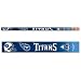 Tennessee Titans Pencil with Eraser 12 Pack